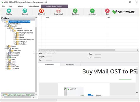 vMail OST to PST Converter for Windows